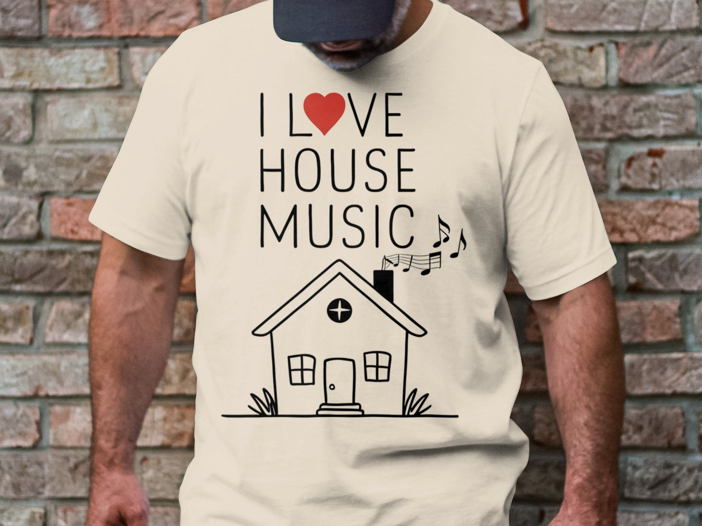 I ♥ House Music - Melodic Dwelling Tee