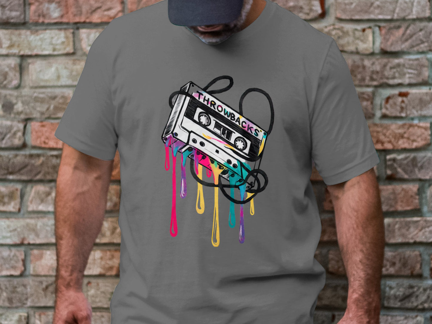 Retro Vibes - Throwback Cassette Graphic Tee