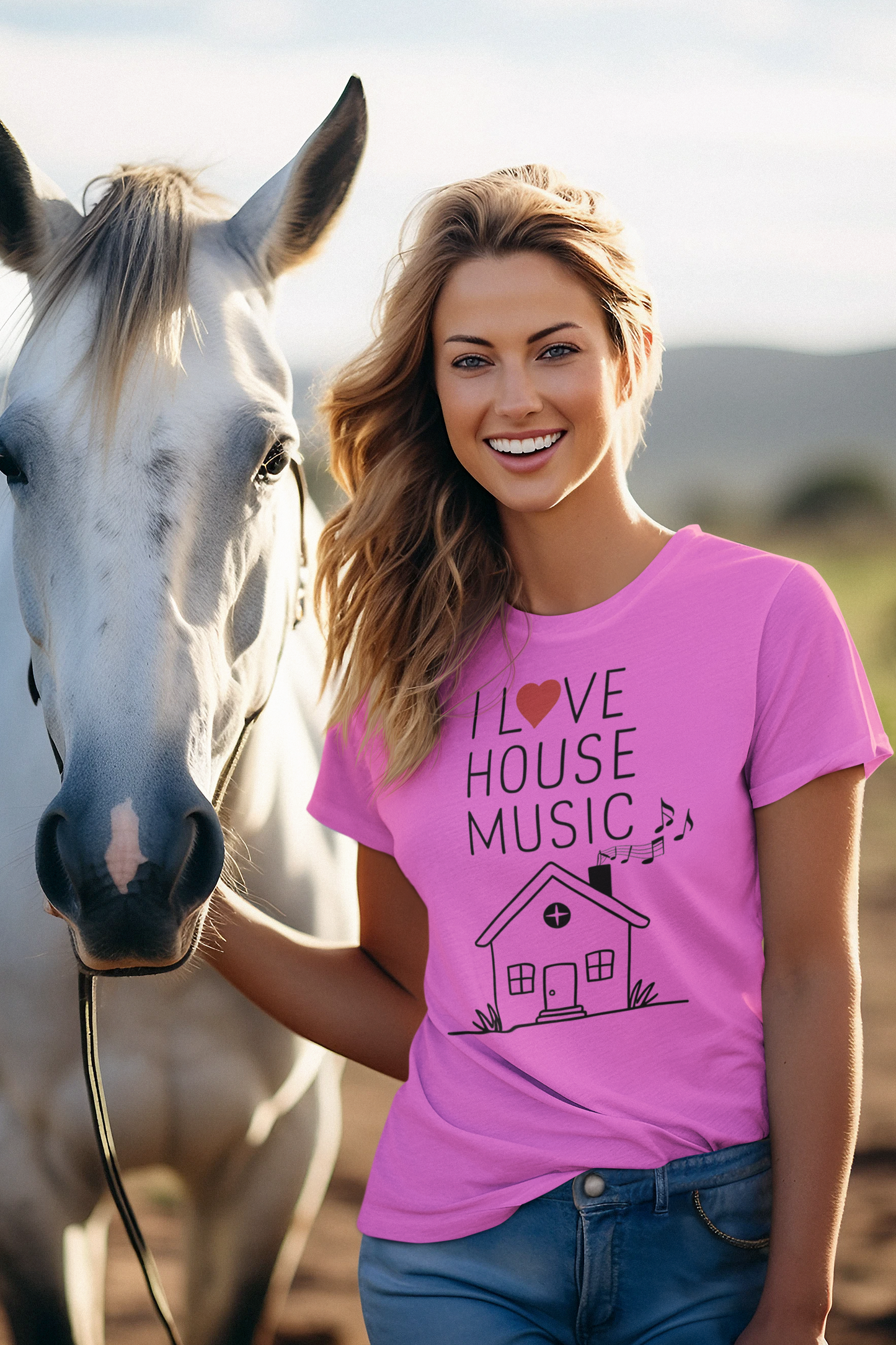 I ♥ House Music - Melodic Dwelling Tee