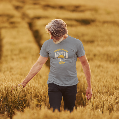 Retirement Goals - 'Retirement Plan: Camping' Enthusiast Tee