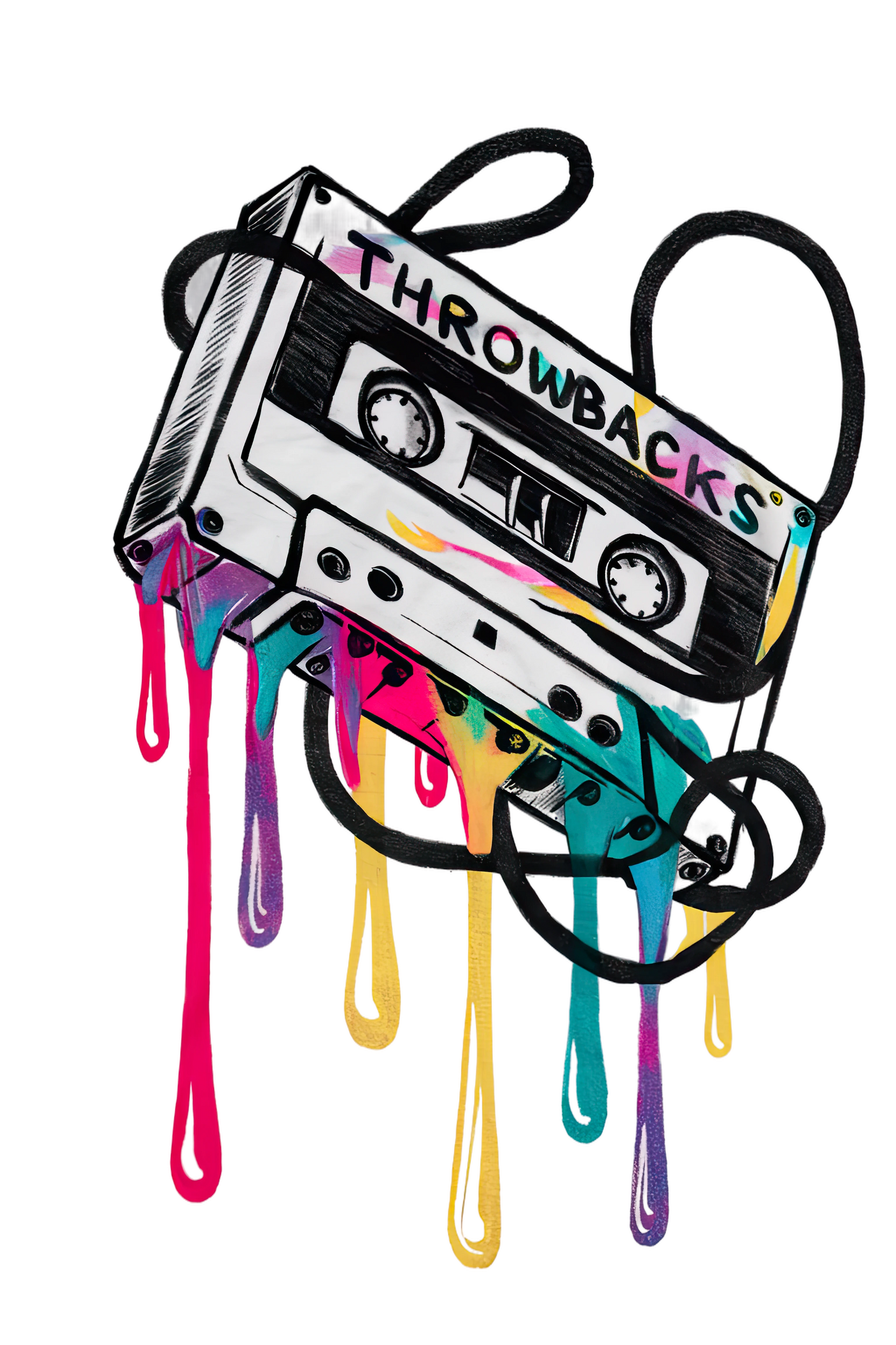 Retro Vibes - Throwback Cassette Graphic Tee