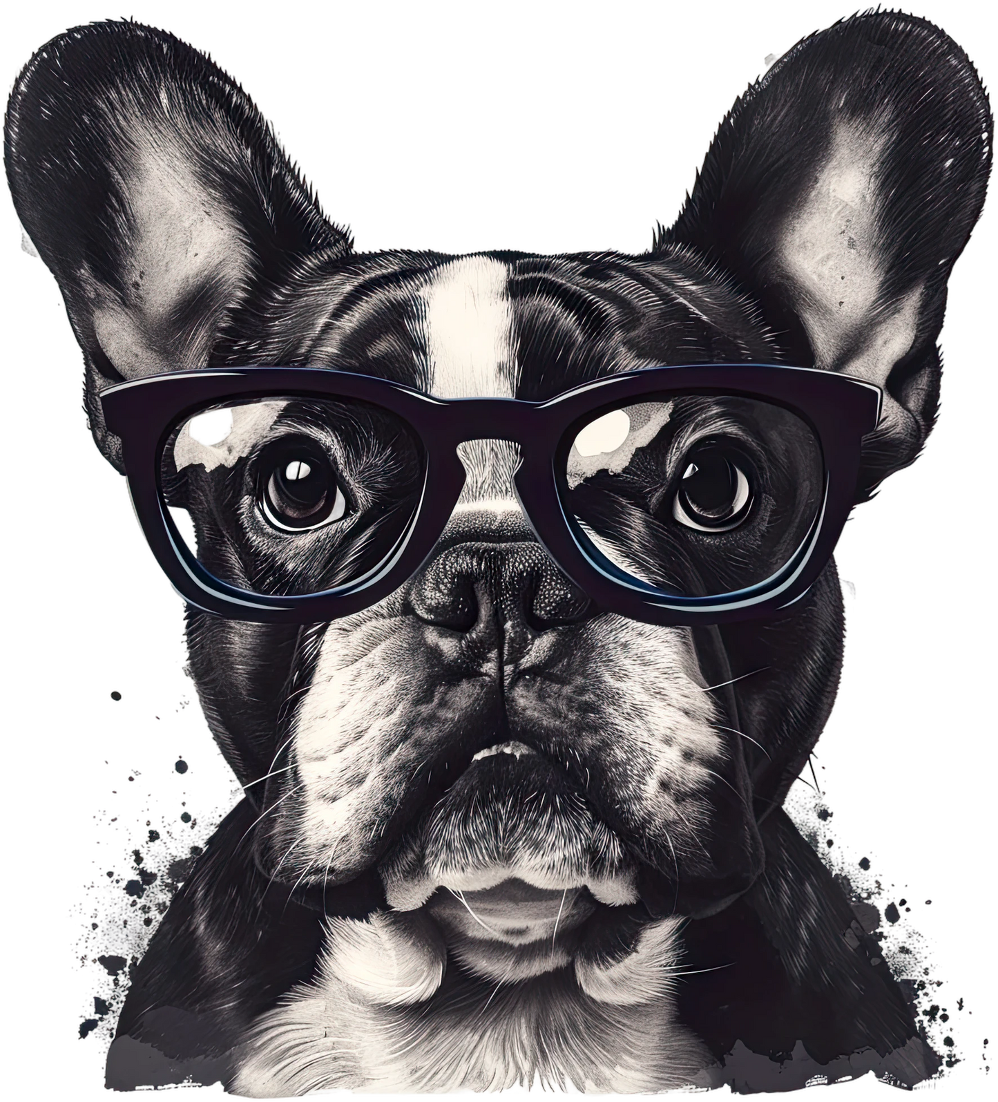 Geek Chic Frenchie Tee - Smartly Stylish