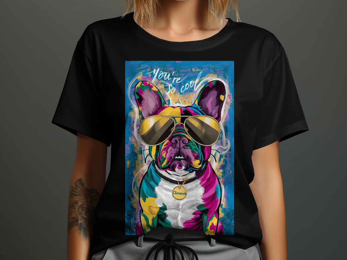 Cool Clarence French Bulldog - True Romance Edition