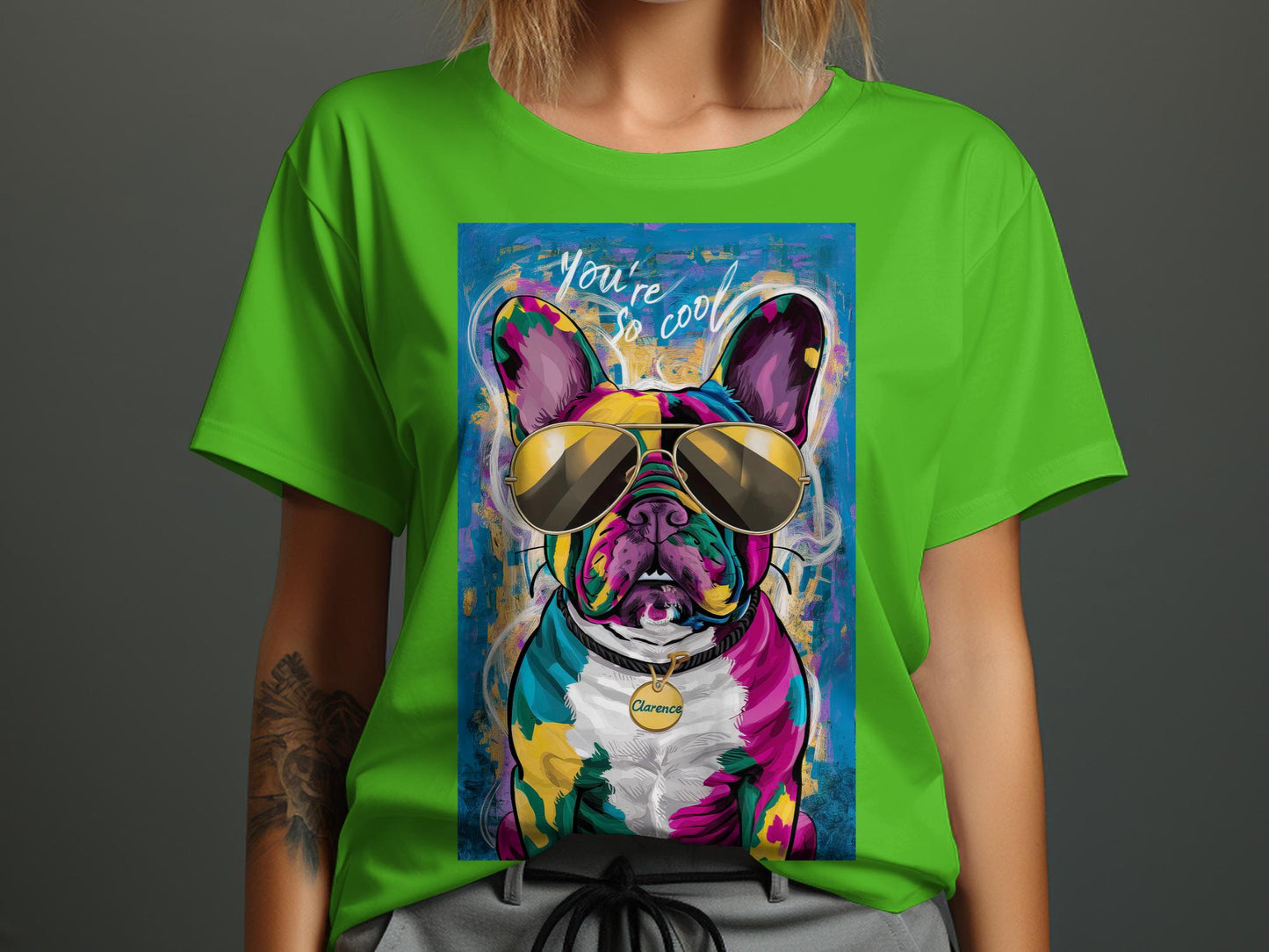 Cool Clarence French Bulldog - True Romance Edition