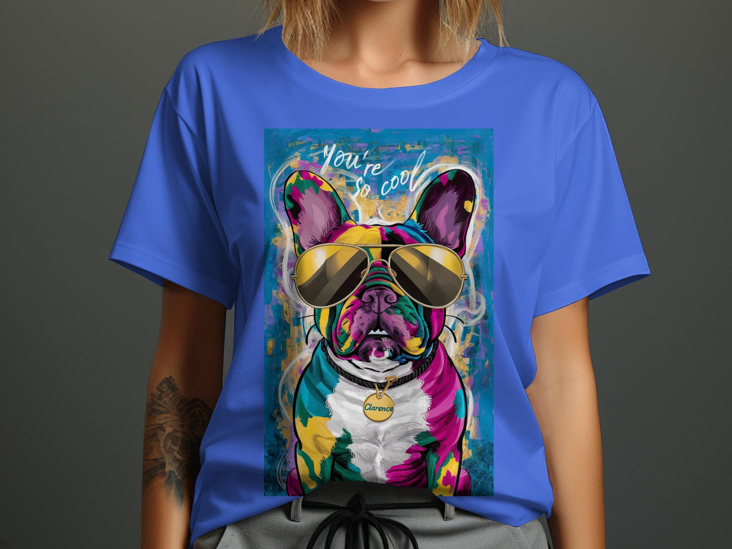 Cool Clarence French Bulldog - True Romance Edition