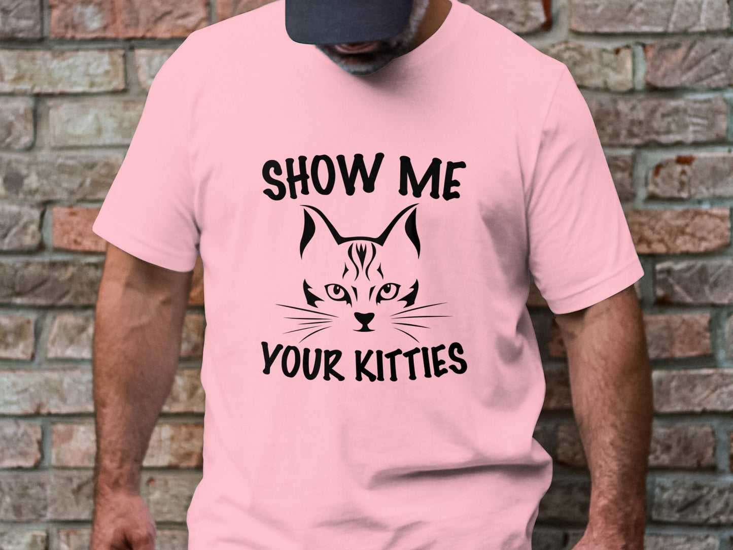 Pawsitively Playful - 'Show Me Your Kitties' Cheeky Tee