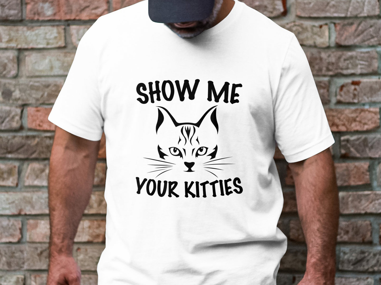 Pawsitively Playful - 'Show Me Your Kitties' Cheeky Tee