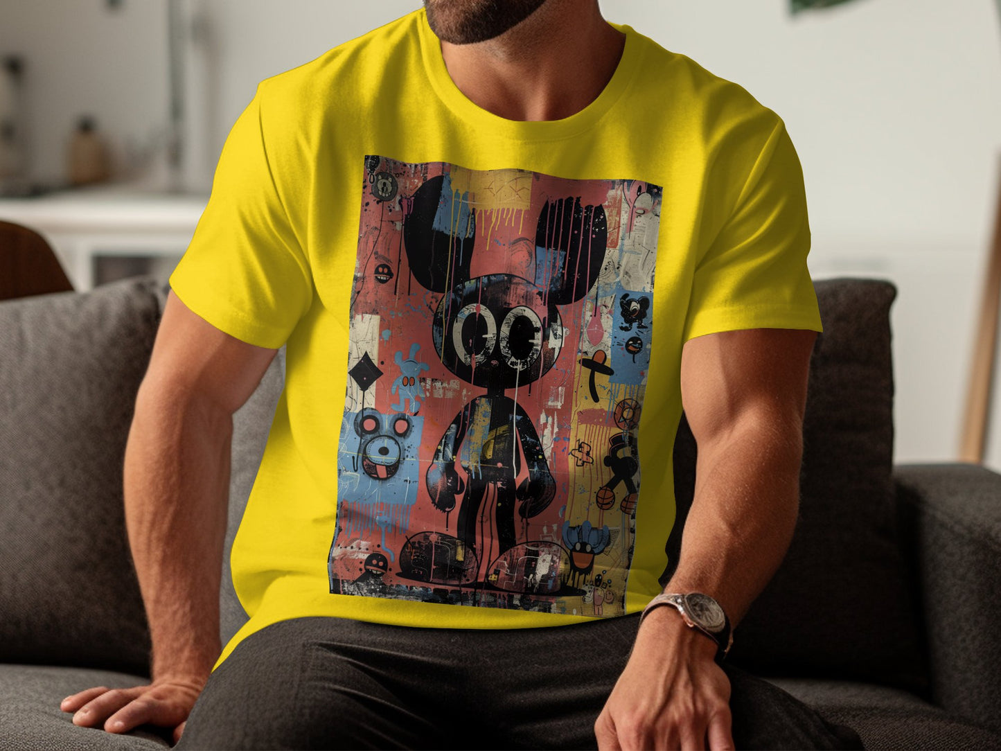 Urban Canvas Tee - Wearable Art of Street Culture & Abstract Forms