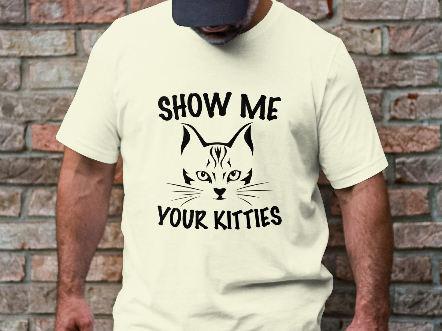 Pawsitively Playful - 'Show Me Your Kitties' Cheeky Tee
