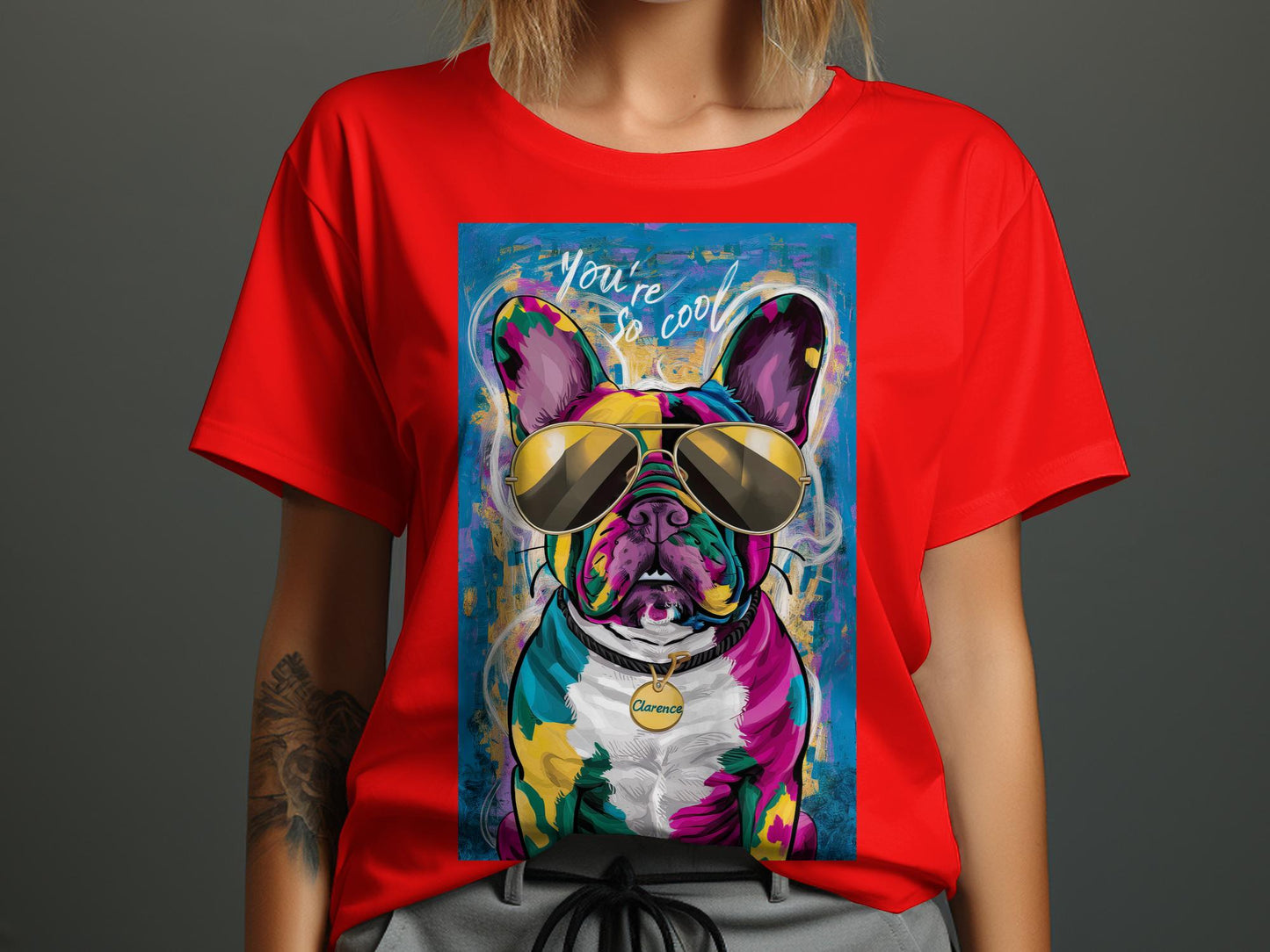 Cool Clarence French Bulldog - True Romance Edition