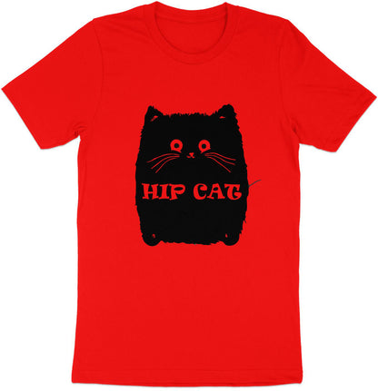 Hip Cat Statement Tee - Bold Feline Fashion