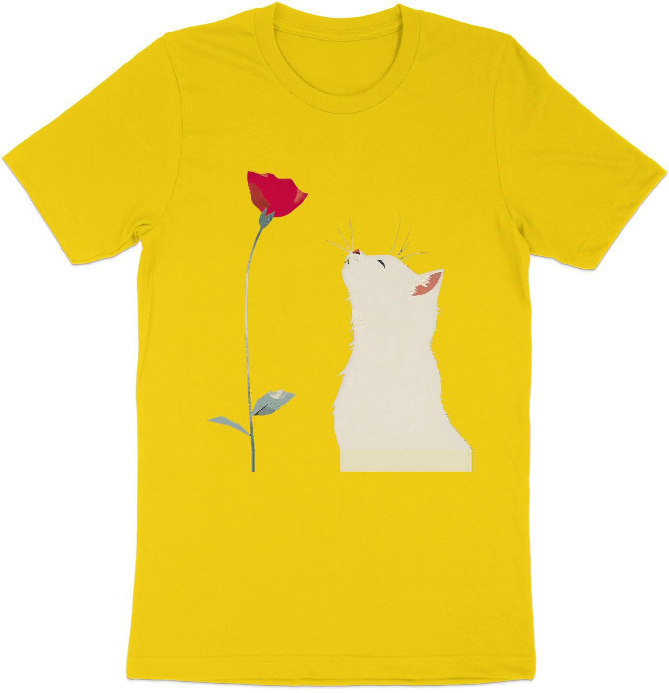 Petal Admiring Kitty Tee - Simply Chic