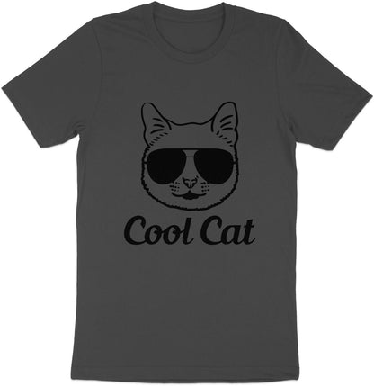 Geek Chic Feline - 'Cool Cat' Glasses Tee