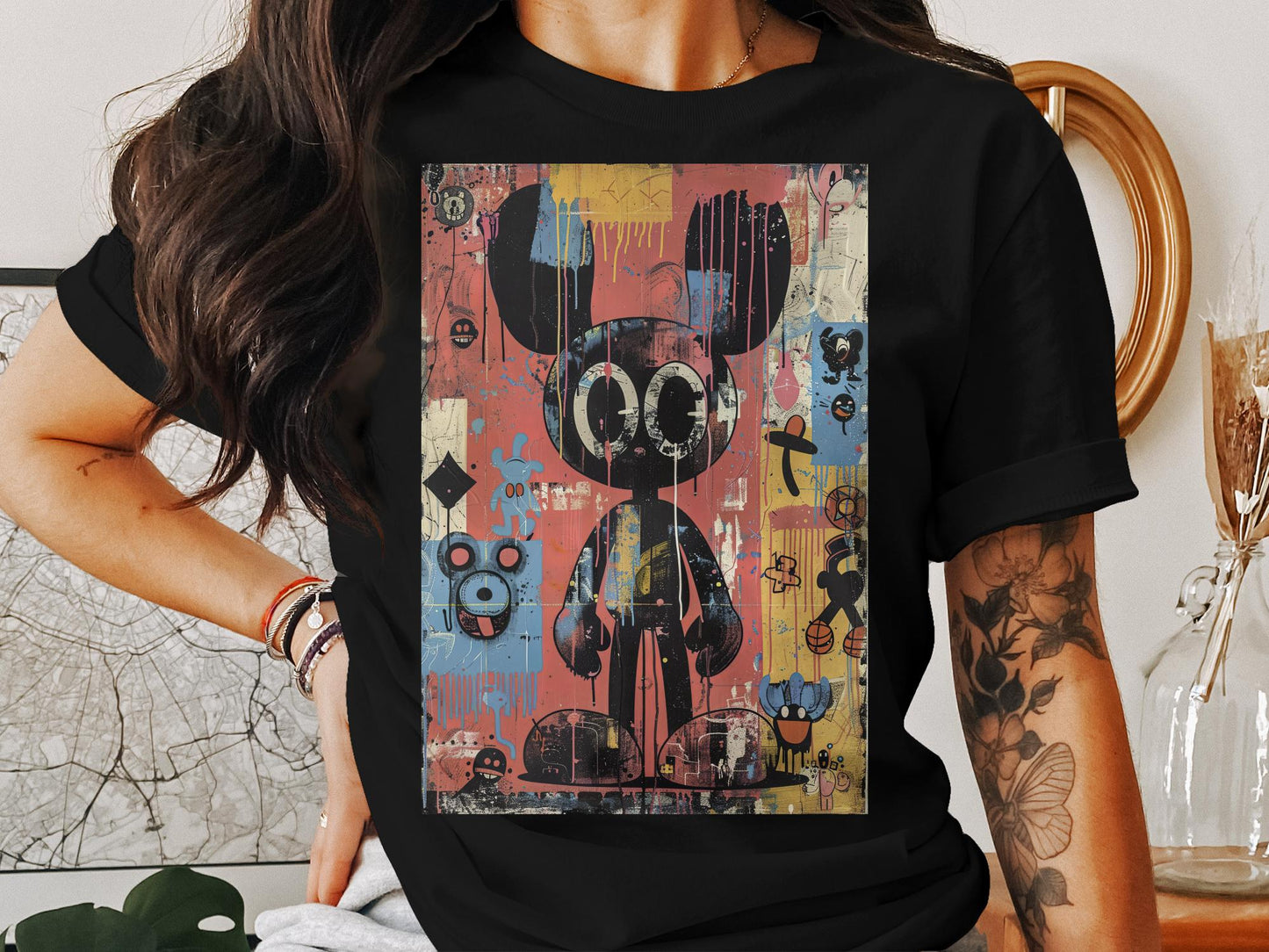 Urban Canvas Tee - Wearable Art of Street Culture & Abstract Forms