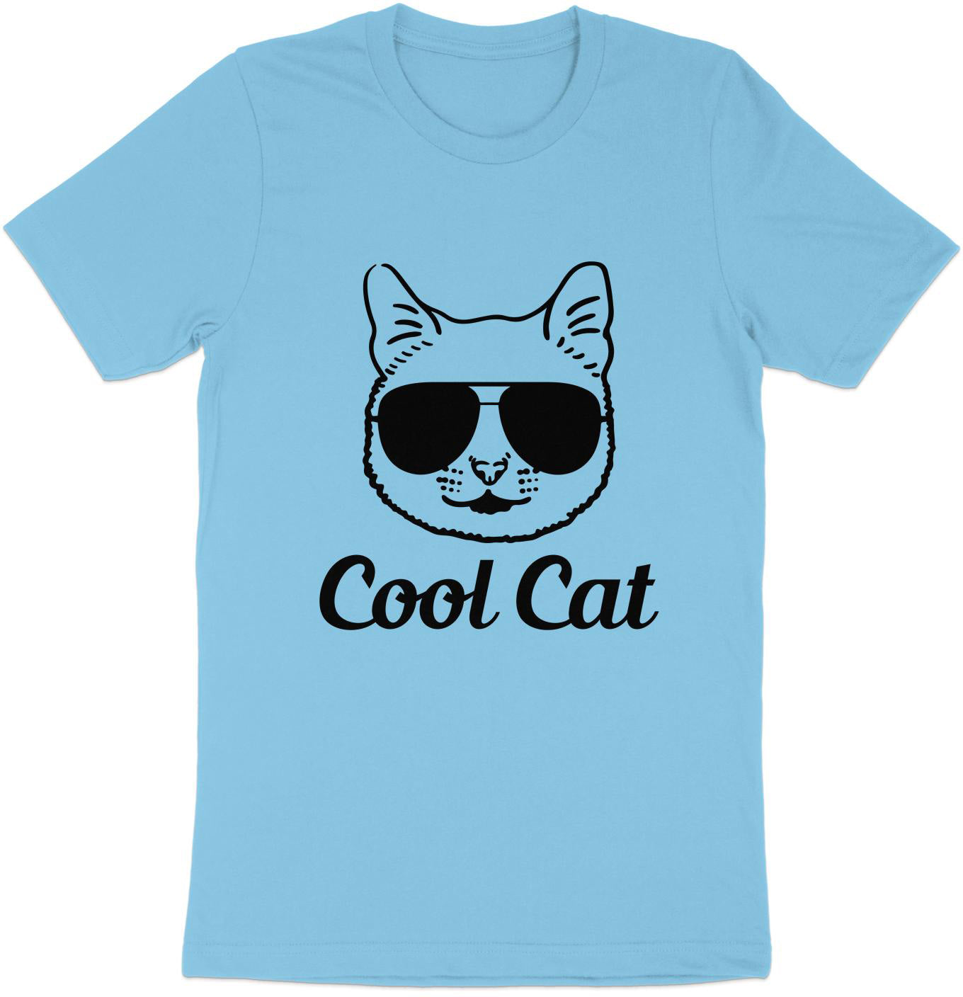 Geek Chic Feline - 'Cool Cat' Glasses Tee