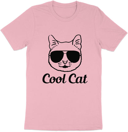 Geek Chic Feline - 'Cool Cat' Glasses Tee