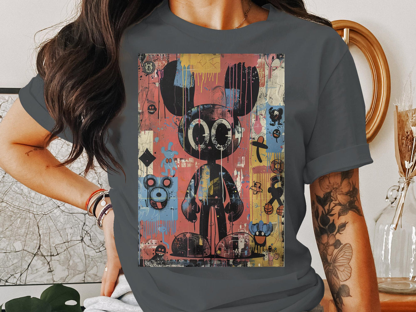 Urban Canvas Tee - Wearable Art of Street Culture & Abstract Forms