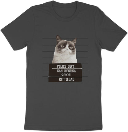 Most Wanted Kitty Tee - Grumpy Cat's San Diego Mugshot