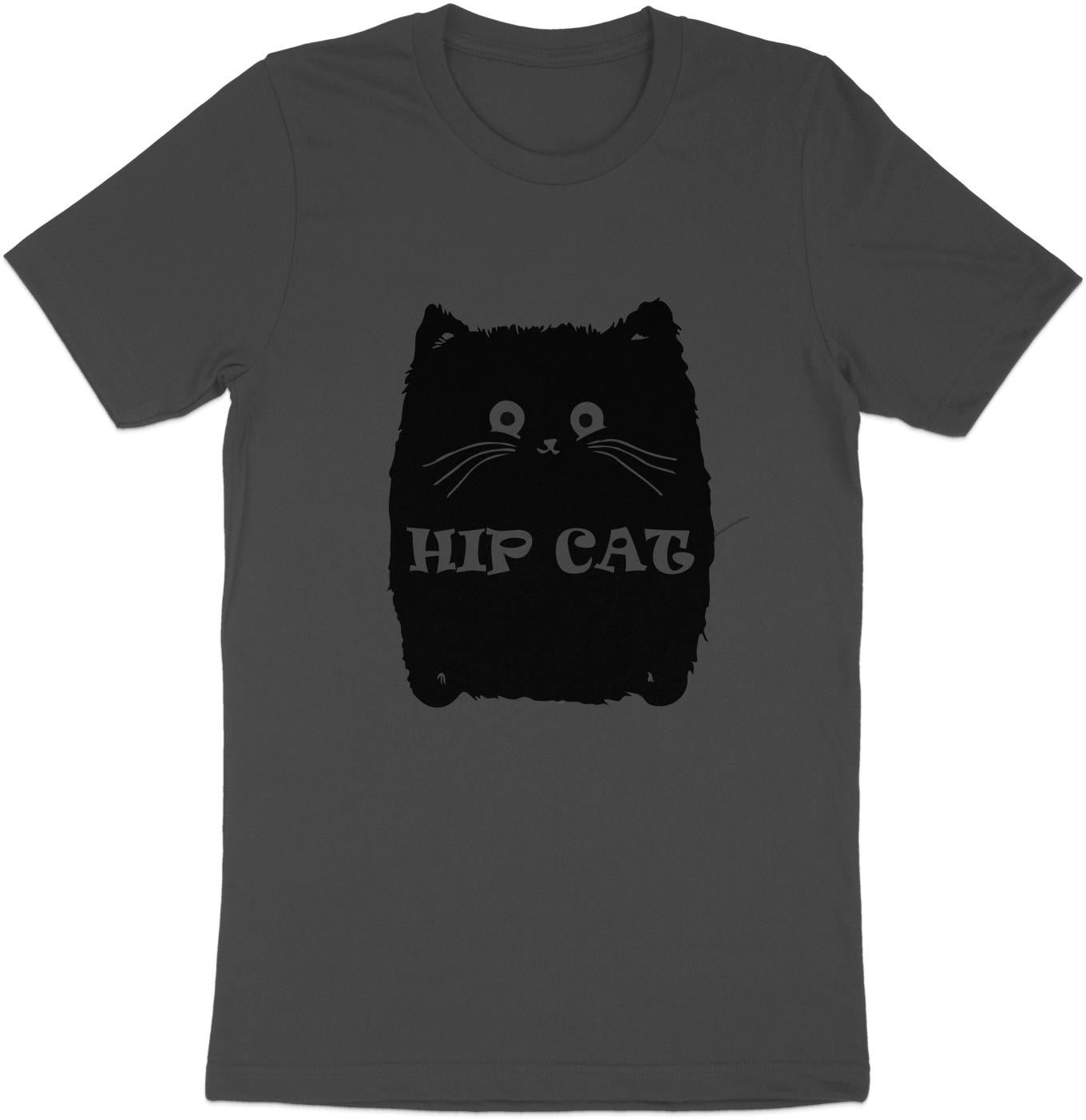 Hip Cat Statement Tee - Bold Feline Fashion