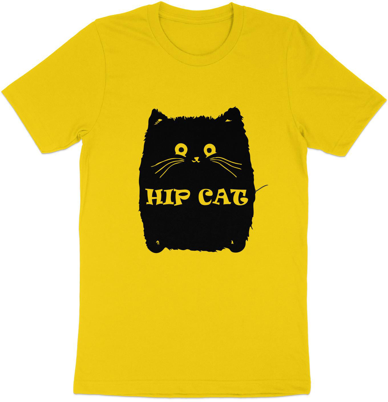Hip Cat Statement Tee - Bold Feline Fashion