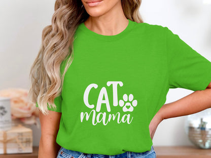 Paw Print Love - Cat Mama's Pride T-Shirt