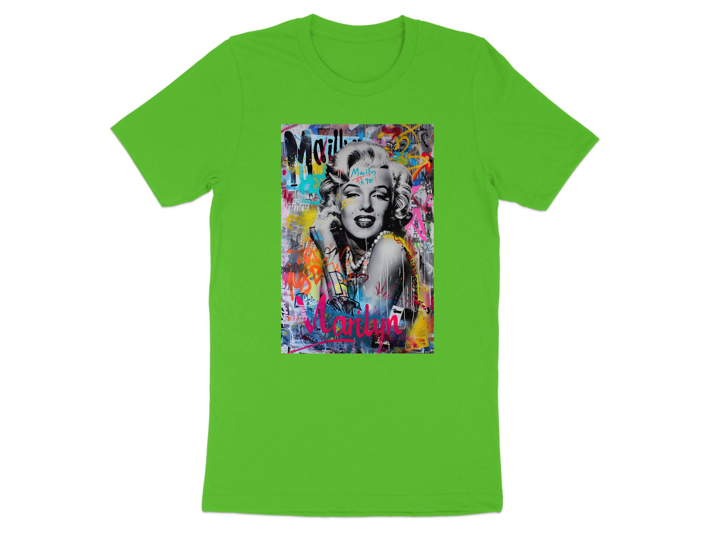 Icon in Color Tee - Vibrant Marilyn Monroe Pop Art