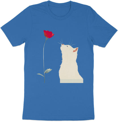 Petal Admiring Kitty Tee - Simply Chic