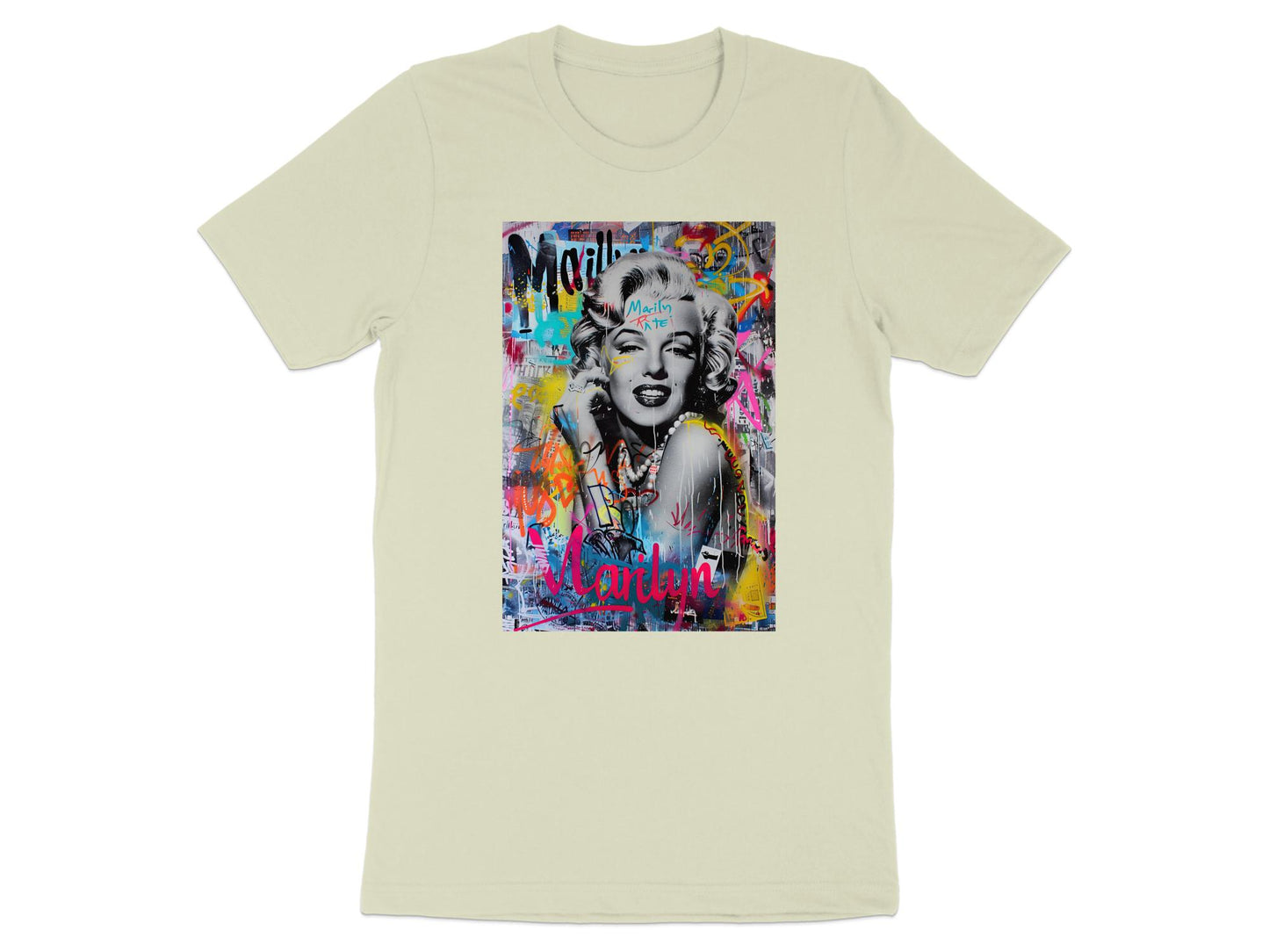 Icon in Color Tee - Vibrant Marilyn Monroe Pop Art