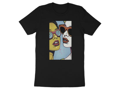 Sun-Kissed Shades Tee - Bold & Beautiful Pop Art Lips