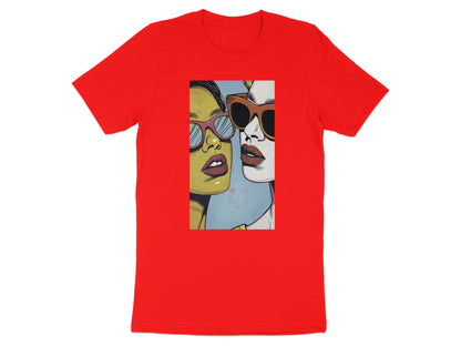 Sun-Kissed Shades Tee - Bold & Beautiful Pop Art Lips
