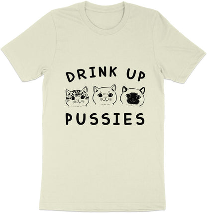 Trio of Tipsy Tabbies - 'Drink Up Pussies' Festive Tee