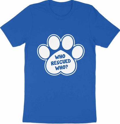 Dogs Companion's Echo Tee - Who Rescued Who?
