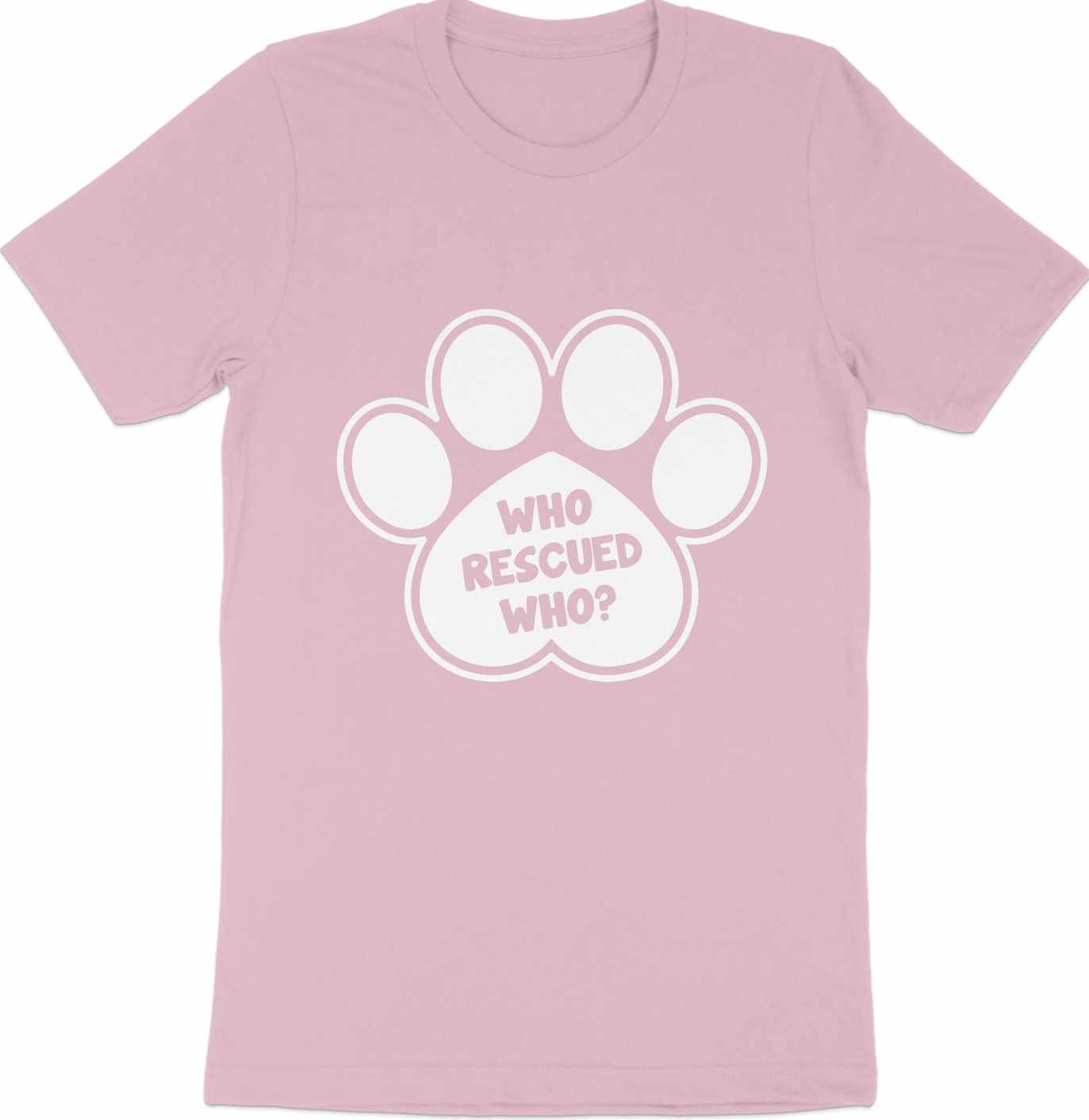 Dogs Companion's Echo Tee - Who Rescued Who?