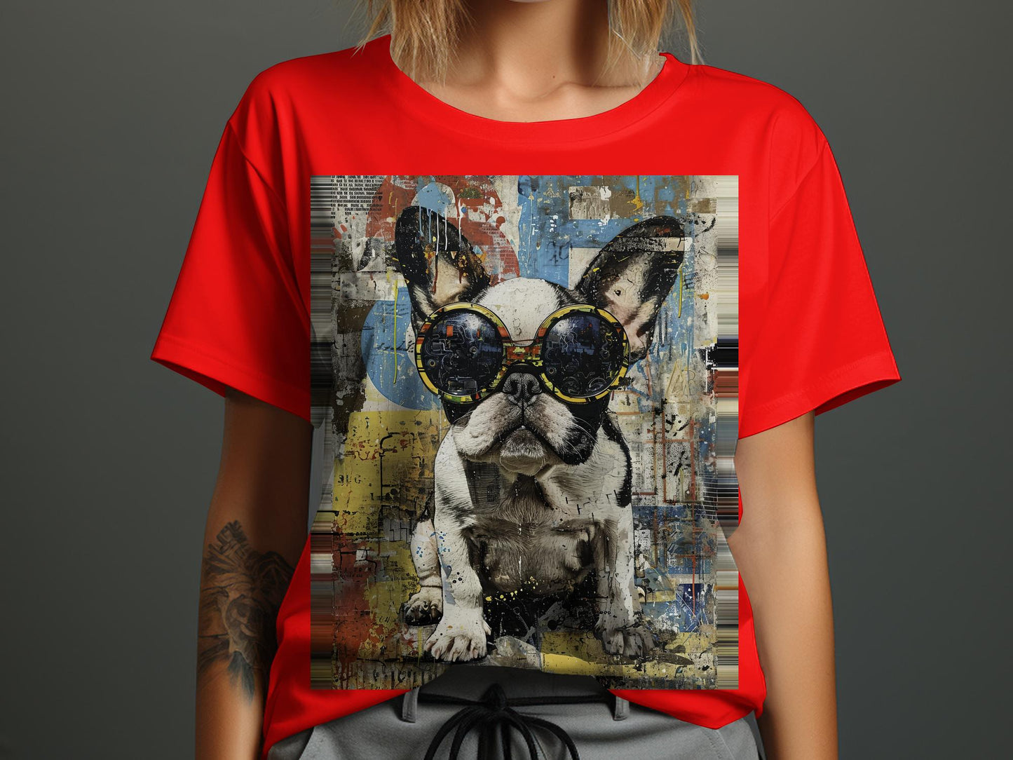 Visionary Vibes Frenchie Tee - See the World Differently