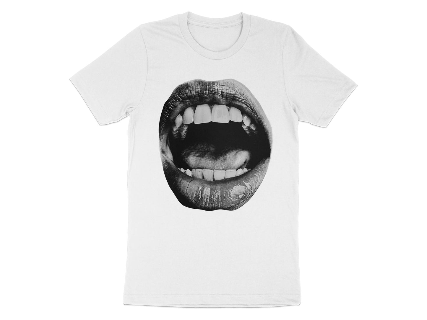 Speak Your Style Tee - Bold Expression in Black and White