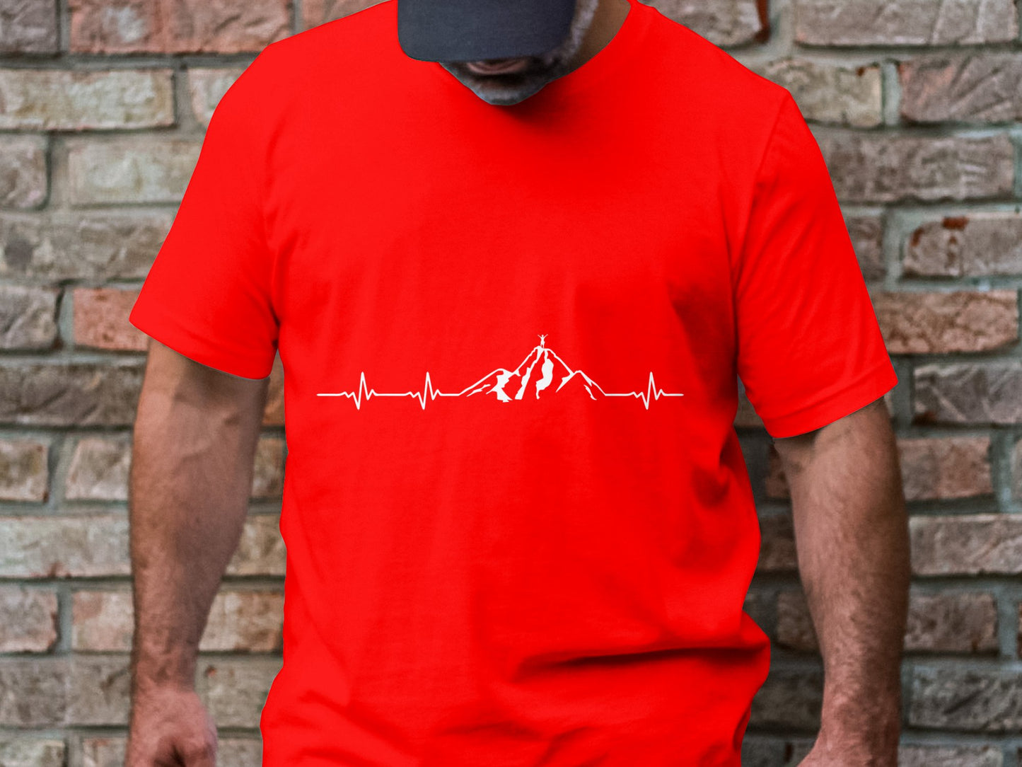 Pulse of the Mountains Minimalist T-Shirt