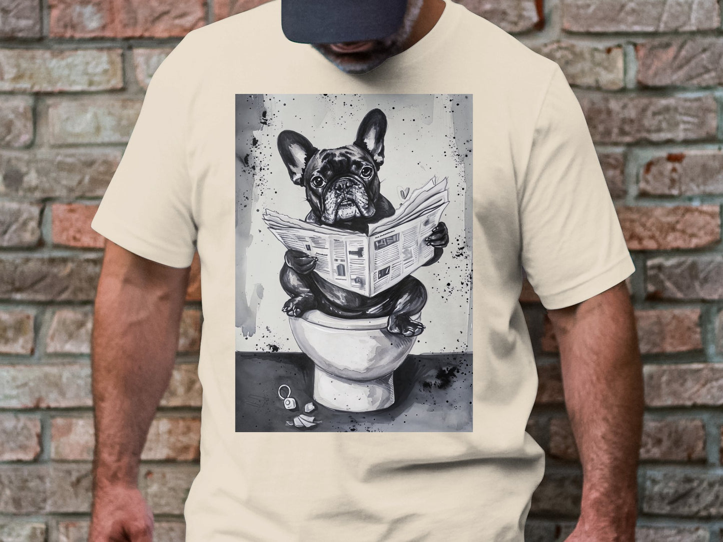 Poopie Pup Tee - Contemplation in Comfort