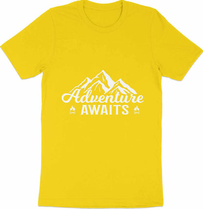 Adventure Awaits - Outdoor Camping Graphic Tee