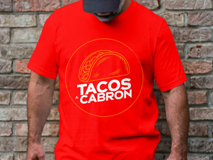 El Taco Cabron - Playful Line Art Tee