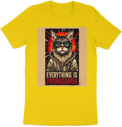 Propaganda Cat - Bold Statement Graphic Tee