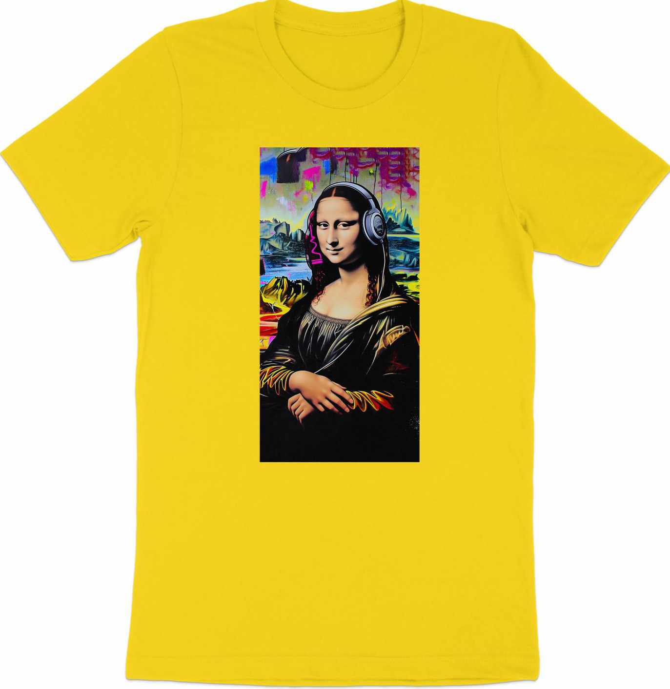 Renaissance Beats - Mona Lisa Headphones Tee