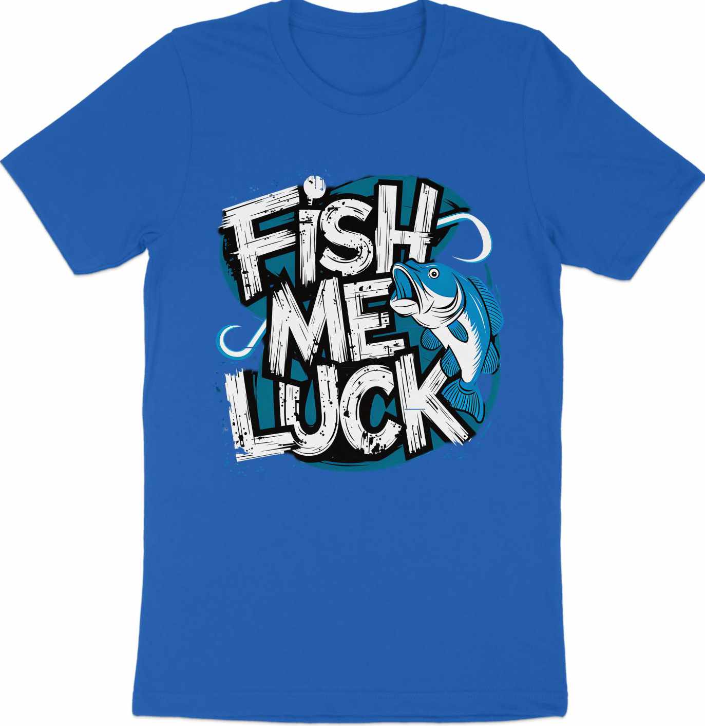 Fish Me Luck - Fun Fishing Graphic Tee