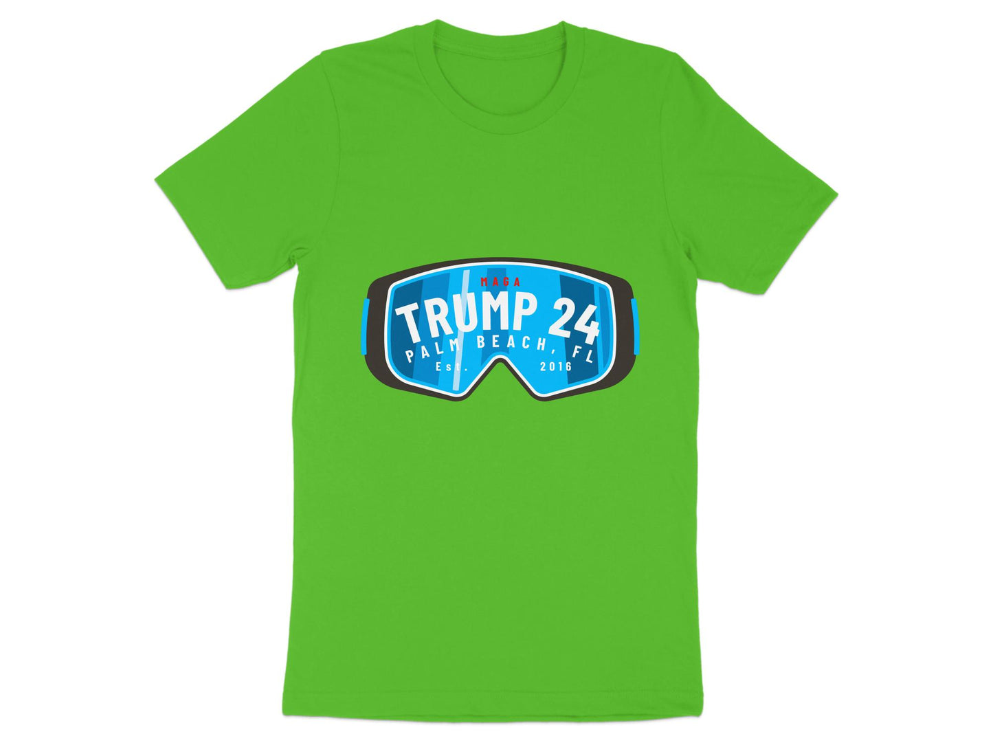Patriotic Motocross - Trump 24 Palm Beach Graphic Tee