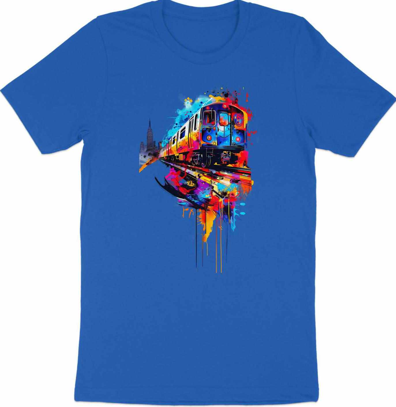 Metro Motion Tee - City Life in Vivid Strokes