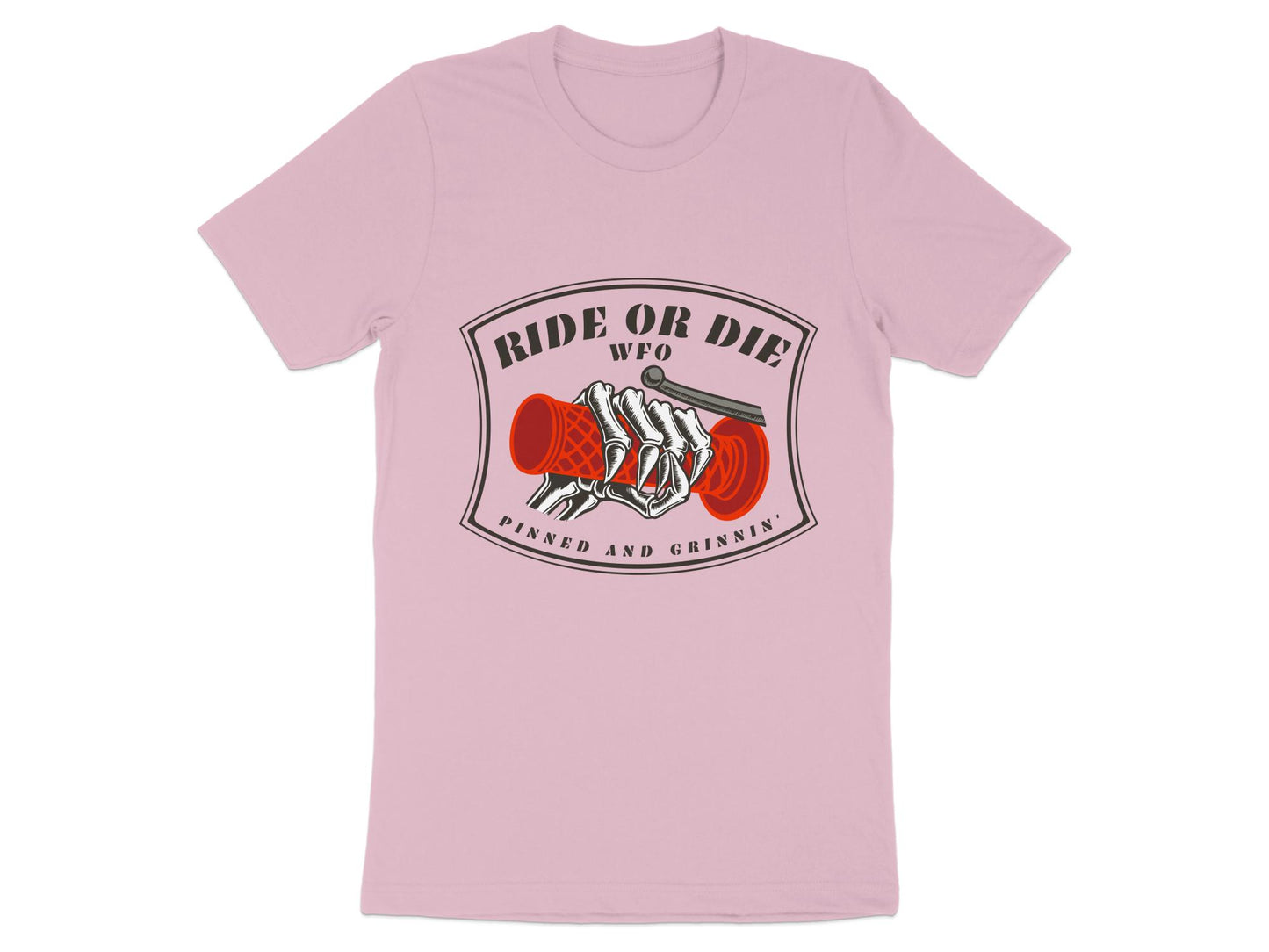 Ride or Die WFO - High Octane Dirt Bike Enthusiast Graphic Tee