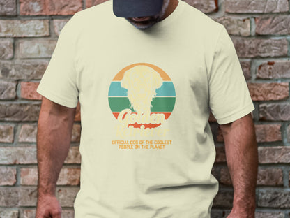 Retro Goldie Pride - 'Golden Retriever Coolest People' Vintage Tee