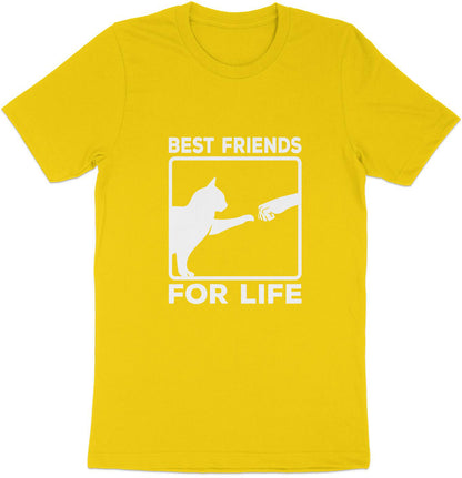 Best Friends for Life - Cat and Human Bond Tee