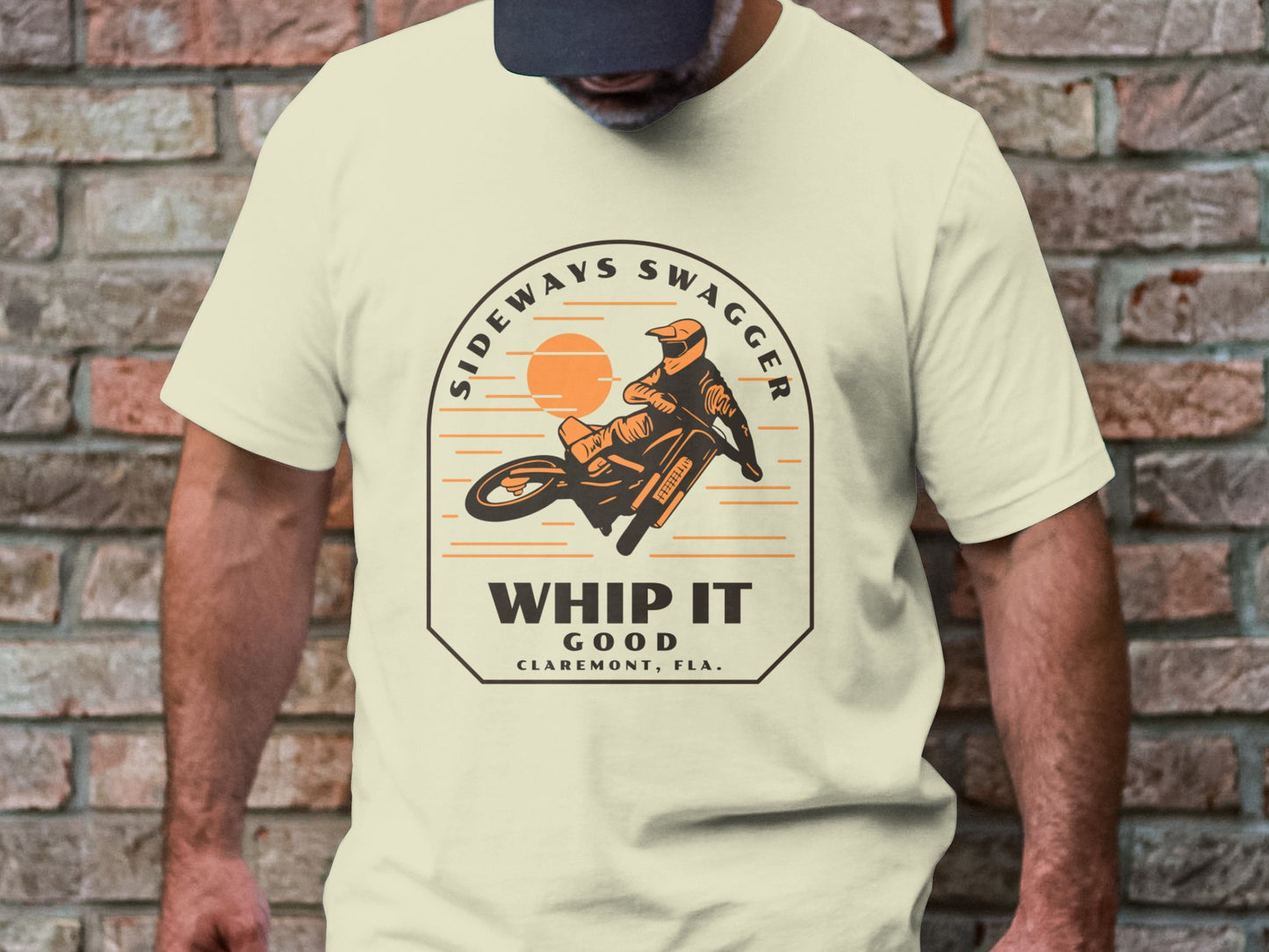 Sideways Swagger - Whip It Good" Motocross Graphic Tee