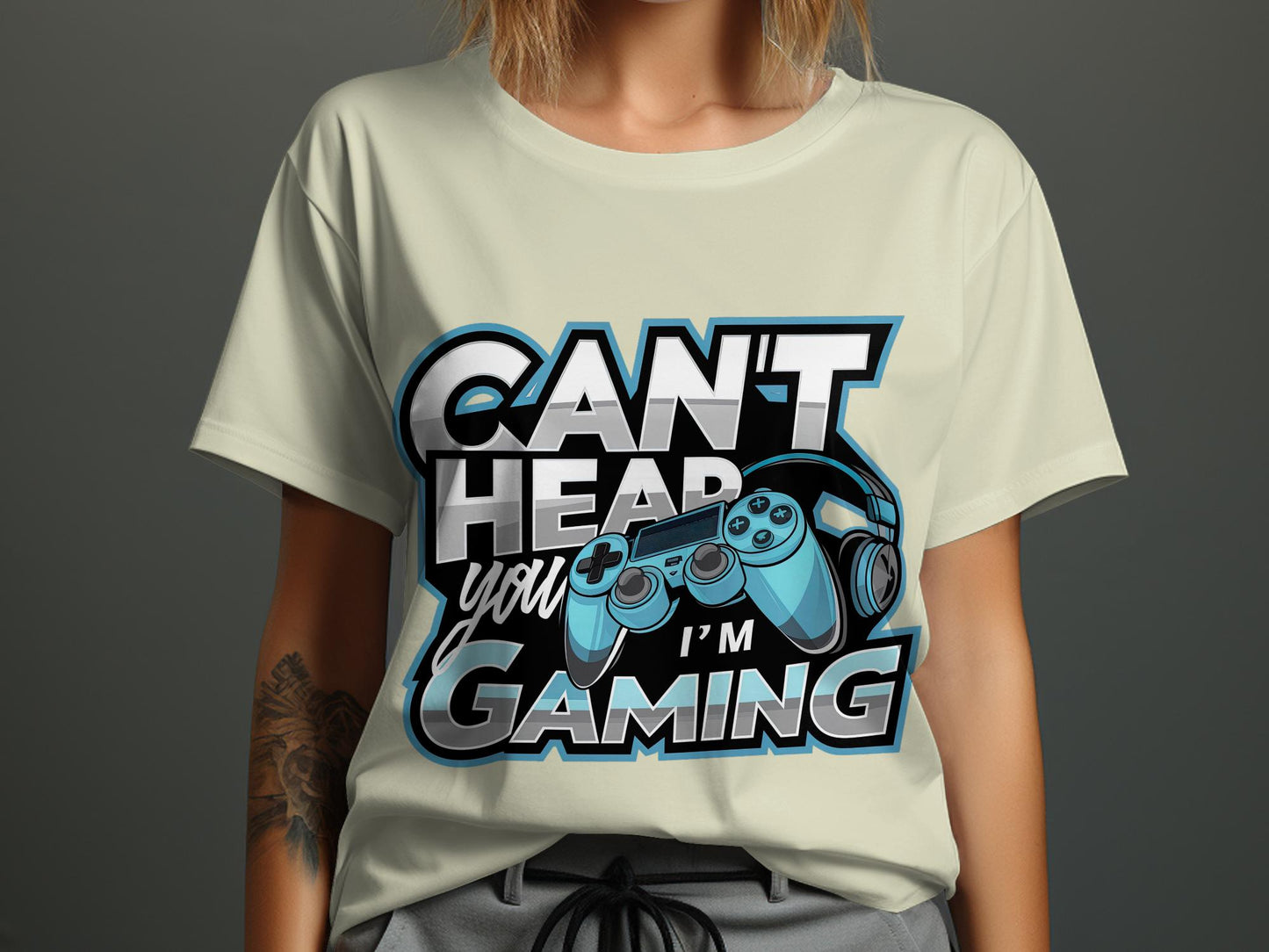 Can't Hear You, I'm Gaming' Tee - Ultimate Gamer's Uniform