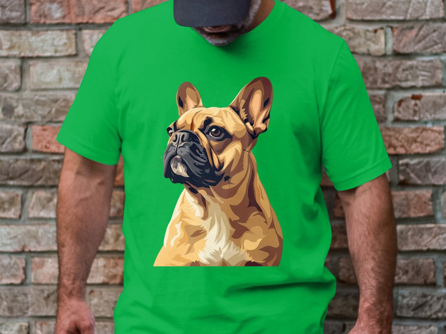 Noble Gaze French Bulldog Tee - Timeless Elegance